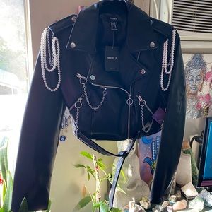 Forever 21 Faux leather jacket.